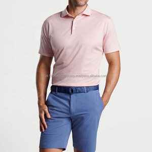 Polos de Alta Calidad para Hombre, Personalizables, para Golf, Fitness, Ajuste Muscular, Elásticos, Diseño Atlético - Product Image 4