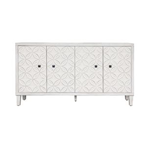 Accent Wooden 4-Door <b>Sideboard</b> Buffet Server Cabinet for Living Room Entryway Hallway or Office <b>Storage</b> - Product Image 6