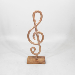 Escultura Abstracta de Aluminio Hecha a Mano de Primera Calidad, Figura Decorativa de Mesa con Acabado Dorado de Lujo para Hogar Moderno y Hotel - Product Image 2