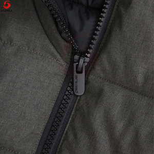 Chaqueta con Capucha Ligera para Hombre, Rellena de Algodón, Resistente al Viento y al Agua, Acolchada, con Cierre Completo, Informal, para Invierno y Actividades al Aire Libre - Product Image 5