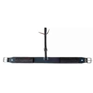 Accesorio de cincha de caballo de cuero más vendido al por mayor Circunferencia de sillín occidental caliente con herramientas florales y diseño de trenzado blanco - Product Image 4