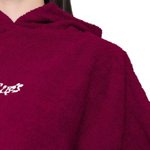Peignoir de plage en coton éponge 100% au design élégant, super absorbant, avec logo brodé personnalisé, prix d'usine - Product Image 5