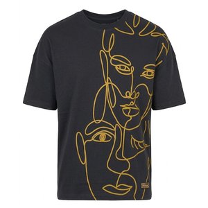 T-shirt Homme Oversize à Épaules Tombantes Personnalisé avec Logo, Coton Lourd 220 GSM, Style Streetwear Vintage, Vente en Gros - Product Image 1