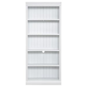 Estantería de Madera de 83.4 Pulgadas de Alto con Tira de Luz, Estantería Decorativa de 5 Niveles, Organizador de Almacenamiento Ajustable para CD/Libros, ¡Envío Gratis! - Product Image 5
