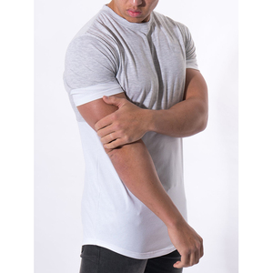<b>Men</b>’s Gym Wear T-Shirt – Slim Fit Athletic Tee, Breathable <b>Stretch</b> Cotton, Short Sleeve Crew Neck Fitness Workout Shirt - Product Image 6