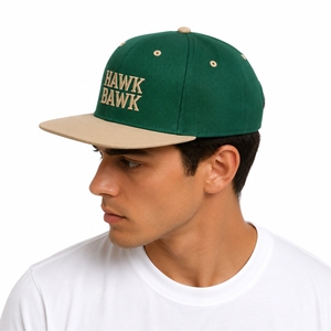 Gorra Snapback Unisex de Algodón Suave, Malla Trasera de Primera Calidad, Visera Plana, Ajuste Ajustable, Logotipo Bordado, Gorra Snapback Personalizada - Product Image 3
