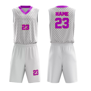 Conjunto de Uniforme de Baloncesto Personalizado con Pantalones Cortos, Logotipo, Nombre y Número para Escuela, Universidad, Gimnasio, Club, Equipo Deportivo - Product Image 6