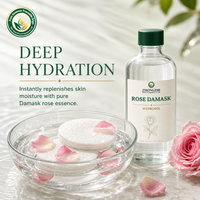 Hydrolat de Rose de Damas (Rosa Damascena) Hydratation Profonde – Tonique Hydratant en Gros pour Soin Quotidien du Visage