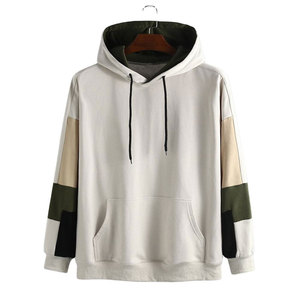 Sweat-shirts à capuche légers et respirants, basiques, en coton mélangé, décontractés, pour l'hiver, en gros, pour hommes - Product Image 1