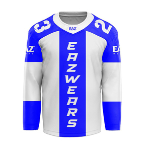 <b>Elite</b> Sublimated Ice Hockey Jersey Mens Team Shirt Lightweight Breathable Fabric Custom Clubwear Personalized Game Sports Jersey - Product Image 3