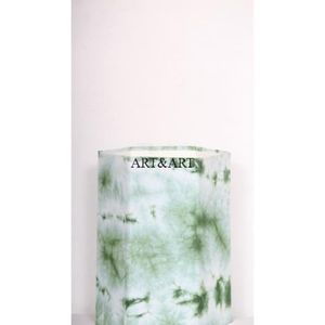 Maneras creativas de reutilizar cajas de cartón para hacer cubos de basura con estampado floral artesanal y cubo de basura de tela de algodón. - Product Image 2