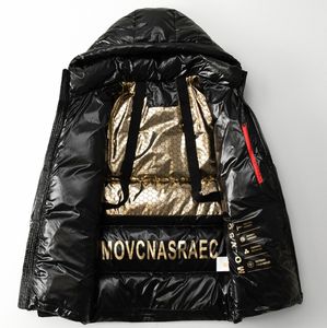 Veste matelassée courte décontractée pour homme, imperméable et respirante, col montant, couleur personnalisable, 100 % polyester – Grande Vente Hiver - Product Image 3