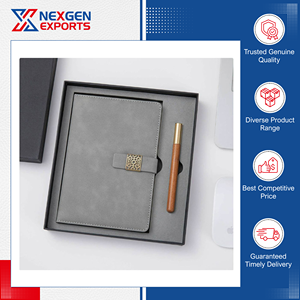 Proveedor Mayorista de Sets de Regalo Corporativos de Lujo en Cuero PU de Primera Calidad, Bolígrafo con Diseño de Logotipo Personalizado, Precio Nominal de Mercado - Product Image 6