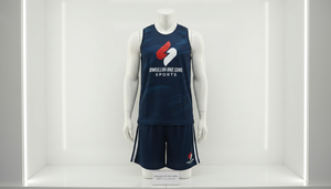 Ensemble d'uniformes de basketball haut de gamme, design de logo personnalisé, tissu respirant, maillot et shorts pour l'entraînement et les matchs - Product Image 6