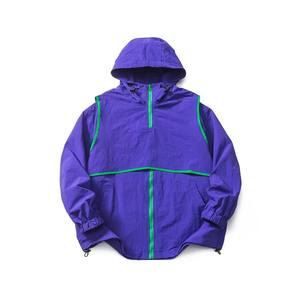 เสื้อแจ็คเก็ตกันลมสำหรับผู้ชาย OEM น้ำหนักเบา ระบายอากาศได้ดี แห้งเร็ว เหมาะสำหรับขี่จักรยาน  รับสกรีนโลโก้ กันลม สำหรับกิจกรรมกลางแจ้ง เสื้อซอฟต์เชลล์สำหรับผู้ชาย - Product Image 6