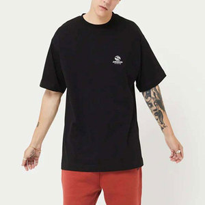 เสื้อยืดผู้ชายสไตล์สตรีท แขนสั้น ทรงหลวม ไซส์ใหญ่ สีดำ วินเทจลำลอง น้ำหนัก 300 กรัม ผ้าฝ้าย 100% ระบายอากาศได้ดี ขายส่ง - Product Image 3