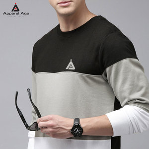 Nuevo Diseño, Sudaderas Transpirables para Hombre, MOQ Bajo, Precio al por Mayor, Sudadera de Cuello Redondo, Hecha en Pakistán - Product Image 4