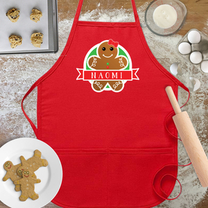 Best Selling Products KVR 2024 high quality Fabric printed high quality new <b>christmas</b> customizable <b>apron</b> Ind For Export - Product Image 2
