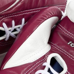 Gants de boxe sur mesure, neufs, très demandés, avec lacets, fabriqués en cuir de vachette véritable, créez votre propre marque - Product Image 5