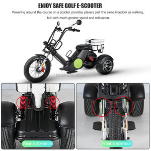 ईक cc m6g 3-पहिया इलेक्ट्रिक कार्गो ट्राइसाइकिल साइटोको 12 "वसा टायर डिस्क ब्रेक गोल्फ स्कूटर cc प्रमाणित इलेक्ट्रिक ट्रॉली - Product Image 4