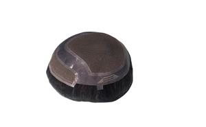 Toupet pour homme Taz Hair, perruque 100% cheveux humains, densité brute 60%-150%, cheveux indiens Remy, pièces imperméables, vague d'eau - Product Image 3