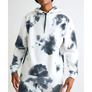 Sweat-shirt surdimensionné personnalisé tie-dye en molleton de coton épais, lavage vintage, streetwear, hiver, éco-responsable - Product Image 2