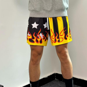 Shorts de sport pour hommes en gros, surdimensionnés, à séchage rapide, respirants, doux pour la peau, décontractés, pour la gym, OEM - Product Image 5