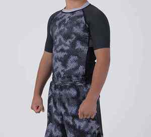 Camisetas de Compresión para Hombre, Sublimadas, de Poliéster, de Primera Calidad, para Gimnasio, Fitness, Surf, Buceo - Product Image 4