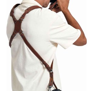 Correa Ajustable de Cuero Genuino para Mochila, Doble Correa para Hombro, para Cámara DSLR/Mirrorless, Color y Tamaño Personalizables para Fotógrafos - Product Image 4