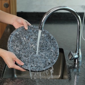 Bandeja Giratoria de Mármol Negro Ideal para Artículos Esenciales de Cocina, Decoración de Mesa de Comedor y Almacenamiento en Encimeras, Venta al por Mayor desde India - Product Image 6
