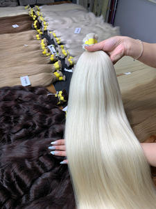 Prix d'usine Cheveux humains naturels en vrac couleur platine 100% extensions de cheveux humains vietnamiens de haute qualité - Product Image 3