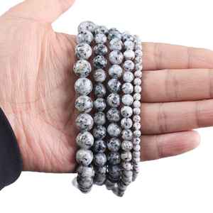 Cuentas Sueltas de Granito Sésamo Natural, Lisas, Multicolores, de Excelente Calidad para la Fabricación de Joyas, Pulseras, Collares y Abalorios DIY - Product Image 3