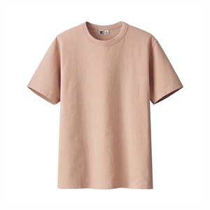 Unisex 100% Cotton <b>Blank</b> Oversized T-Shirt 260G Heavy <b>Weight</b> Custom 3D Logo Men's T-Shirt - Product Image 4