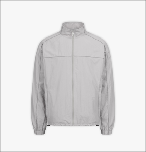 Conjunto de Pantalones Cortos y Chaqueta Cortavientos Antiestática de Poliéster/Nylon Personalizada para Hombre, Ropa Deportiva, Resistente al Viento, con Cierre, Informal, para Invierno - Product Image 1