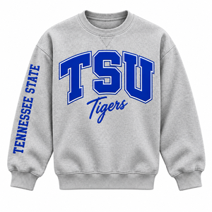 ชุดวอร์มกีฬาแบบหนาพิเศษ พิมพ์ลายตามสั่ง สำหรับวิทยาลัย |   เสื้อสเวตเชิ้ตคอกลมโอเวอร์ไซส์แบบสั้น |   มหาวิทยาลัย - Product Image 2