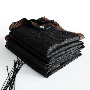 Rete Parasole Nera Pesante 6,5x12 Piedi con Design a Scatto, Antivento per Patio/Balcone e Protezione Solare - Product Image 1