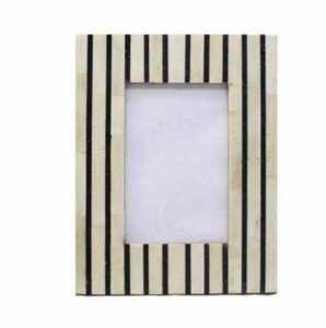 Most Selling Handmade Bone & Resin Inlay Photo Frame Mosaic Picture Frame for Tabletop Decor From Indian Manufacturer - Product Image 3