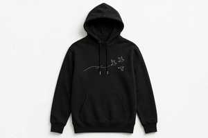 Sweat-shirt polaire à capuche coupe oversize décontracté avec poches pour l'hiver, service OEM, anti-boulochage, imprimé dessin animé - Product Image 6