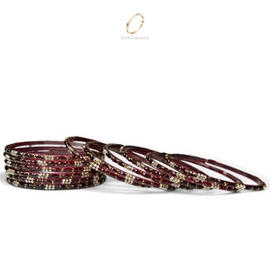 Nuevo Juego de Brazaletes de Diseño Moderno con Circonitas Rojas y Baño de Oro Estilo Kashmiri, Colección de Joyería para Bodas, Venta al Por Mayor - Product Image 5