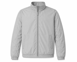 Wholesale Winter <b>Long</b> Slim Bomber <b>Jacket</b> <b>Men</b> Front Lightweight Waterproof Hooded Outdoor OEM Factory Polyester/Nylon - Product Image 1