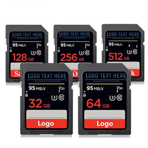 Tarjeta de Memoria SD para Cámara al por Mayor, Alta Velocidad, <span class=keywords><strong>32GB</strong></span> 64GB 128GB 256GB, Fabricante de Tarjetas de Memoria SD - Product Image 1