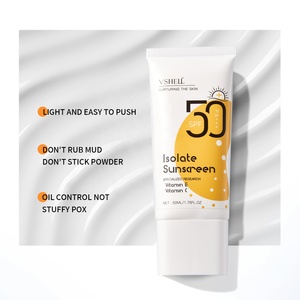 Écran solaire à large spectre SPF 50 Protection UVA/UVB avec oxyde de zinc minéral et dioxyde de titane pour peau sensible Lotion solaire - Product Image 5