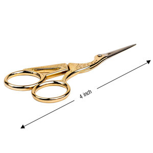 Tijeras Profesionales para Bordar, de Acero Inoxidable con Punta Fina, para Cortar Hilos de Coser - Product Image 2