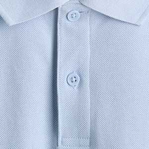 Chemise de golf en tricot uni personnalisée pour hommes, coton de haute qualité, manches courtes, respirante, vêtements de sport décontractés - Product Image 5