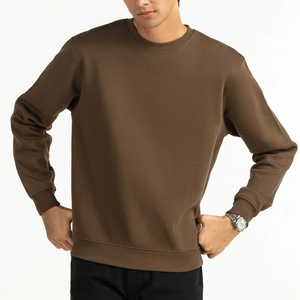 Nueva llegada, sudaderas personalizadas para hombre, informales, transpirables, 100% algodón, de peso medio, con cuello redondo, para hombre - Product Image 1