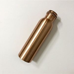 Bouteille en cuivre martelé artisanale, design nid d'abeille de luxe, bouteille d'eau ayurvédique et de yoga, gourde métallique anti-fuite, flacon en cuivre de 34 oz - Product Image 6