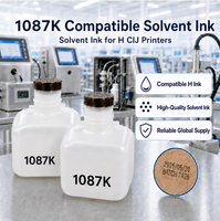 Tinta de Codificación Compatible H 1087K y Tinta Solvente para Máquinas de Inyección de Tinta Serie UX
