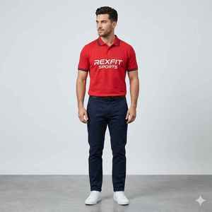 เสื้อโปโลและแจ็คเก็ตผู้ชาย แฟชั่นทันสมัย สวมใส่สบาย ทนทาน เหมาะสำหรับใส่ลำลองและกิจกรรมกลางแจ้ง - Product Image 1