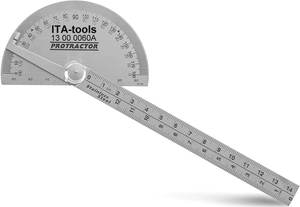 Transportador de ángulos semicircular de acero inoxidable con acabado pulido, grado industrial y bricolaje, personalizable OEM/ODM - Product Image 5