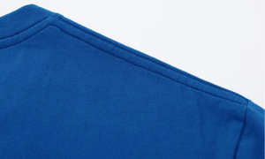 เสื้อยืดคอกลมแขนสั้นสีพื้นผ้าฝ้าย 100% ใส่สบาย ระบายอากาศได้ดี เป็นมิตรกับสิ่งแวดล้อม เหมาะสำหรับใส่ที่บ้าน สำหรับผู้ชายและผู้หญิง - Product Image 3